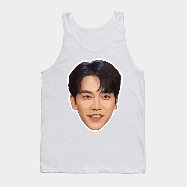 Lee Seung Gi Vector Art Tank Top by Playful Creatives